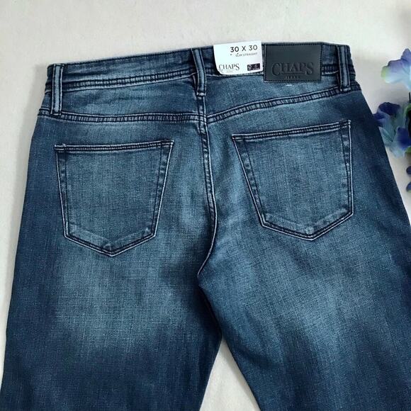 Chaps NWOT Sim Straight Jeans for Men W30 L30 - Picture 6 of 9